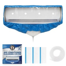 Mini Split Cleaning Bag 360 Small For Systems 27in - 35in , Light Blue