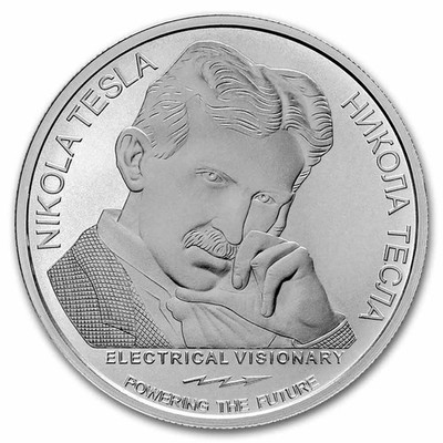 2024 Serbia 1 oz Silver 100 Dinar Tesla: Direct Energy Weapon | eBay