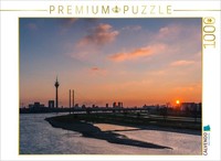 Calvendo Puzzle Ansicht Bei Sonnenuntergang | 1000 Teile Lege-GrößE 64X48Cm Foto