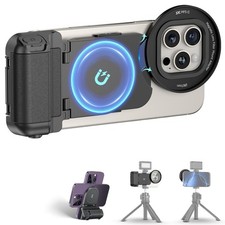 JJC MagSafe Smartphone Grip Filter Adapter Kit 67mm w/ Remote Tripod