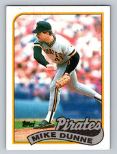 1989 Topps - Mike Dunne #165