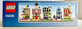 LEGO (10230) Mini Modular - New - Fire Brigade Green Grocer Cafe Corner Emporium