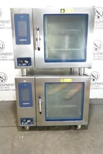 ALTO-SHAAM DOUBLE STACKED ELECTRIC BOILERLESS COMBI OVEN MODEL CTP7-20E