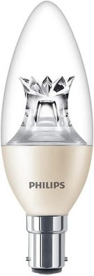Philips Master 5,5W Diamond Dimtone Kerze SBC B15 sehr warmweiße LED