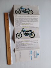 Muller Cross Competizione 125 - 50 - Regolarità 50 Super 1968 depliant originale