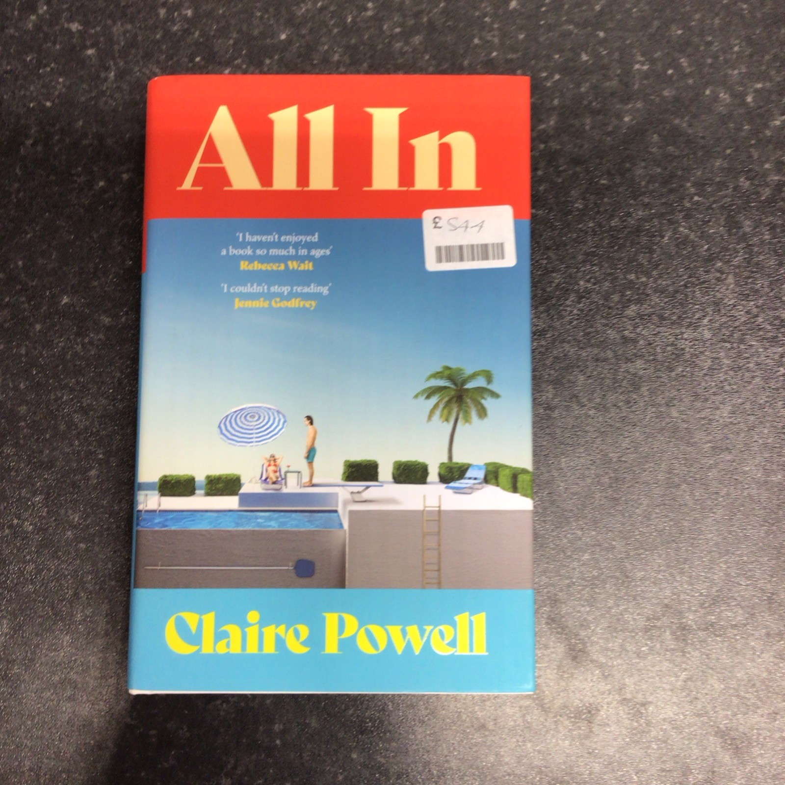 All In by Claire Powell (Hardback Book)