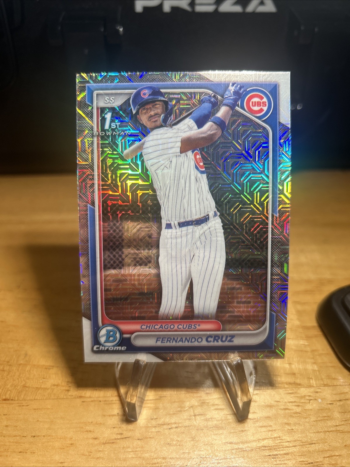 2024 Bowman Chrome - Prospects Fernando Cruz BCP-197 Mojo Refractor First Bowman