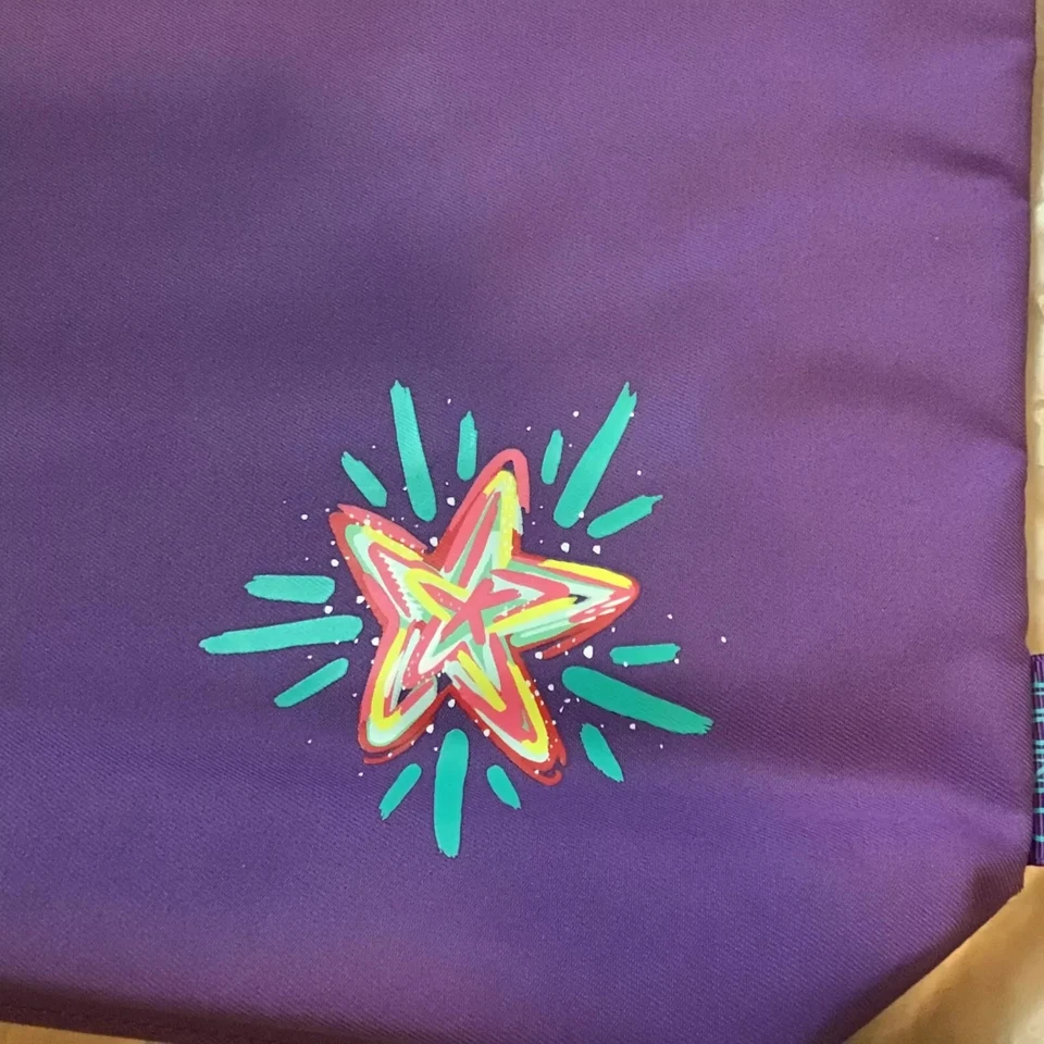 Bolso de viaje grande Clinique Beauty Star Shopping púrpura Foto 4 de 4