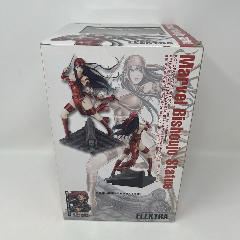¡Nuevo! ¡Sellado de fábrica! Kotobukiya Marvel Bishoujo Estatua Elektra Foto 3 de 4