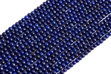 2MM Blue Lapis Lazuli Beads AAA Natural Gemstone Full Strand Round Loose Beads