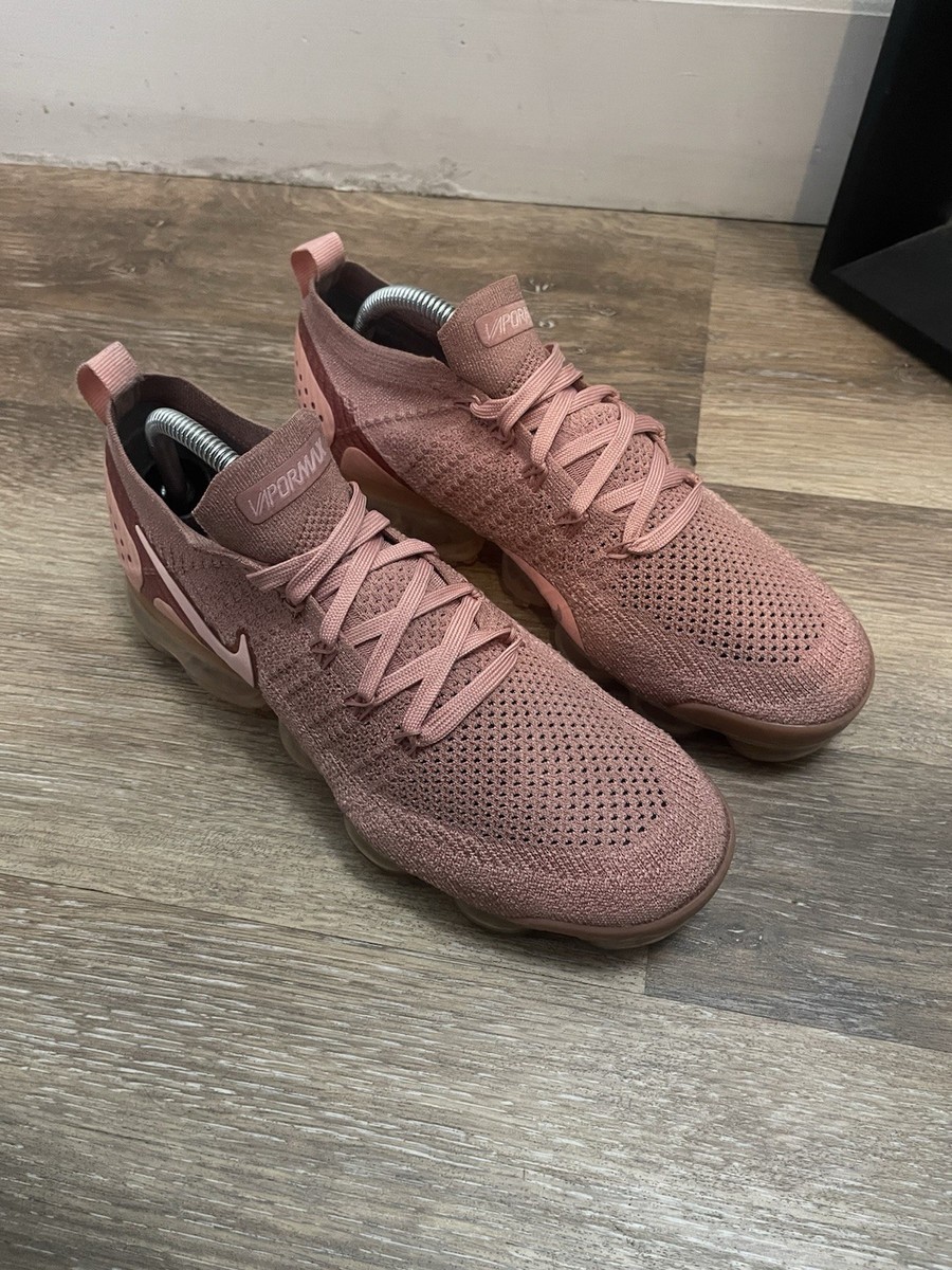 vapormax flyknit 2 rust pink