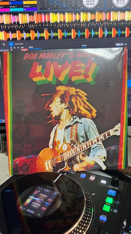 Bob Marley and the Wailers Live LP Vinyl Reggae