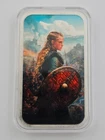 Stacking.NYC Viking Warriors Ragnar Lothbrock Lagertha 1oz 999 Silver Bar