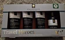 Champneys - Travel Heroes - Gift Set - 4pc - Face & Body Set - New