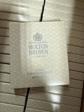 5 Boxes Of Molton Brown London Coastal Cypress  Sea Fennel Bath Salts