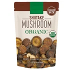 Snak Yard Organic Shiitake Mushrooms 14.11 oz Bag FRESH, EXPIRE 4/15/2027 21z