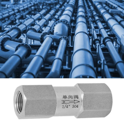 #ad #ad 304 Stainless Steel Hex Split Check Valve High Temperatureamp;Pressure Endurance $11.89