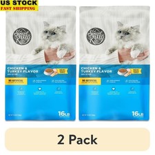 Complete Nutrition Dry Cat Food Chicken Turkey Kibble Balanced Dental Health New