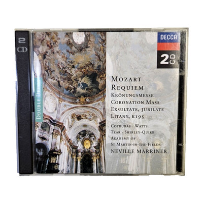 Mozart Requiem KV 626   Neville Marriner | Decca 2CD | Academy St Martin