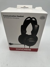Koss SB40 Computer Headset with Microphone, Black One Size