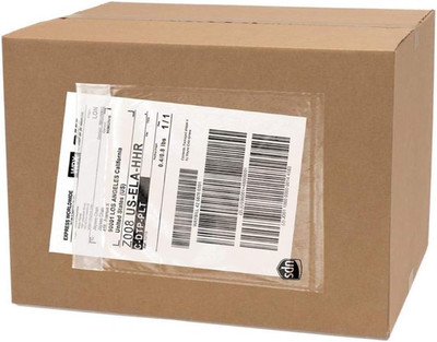 500 Pack  Label Pouches 6.5  X 10 | Packing List Envelope | Commercial Grade  Po