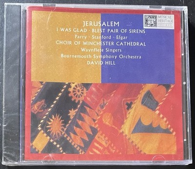 Jerusalem-I Was Glad-Blest Pair Of Sirens-David Hill-CD-New & Sealed