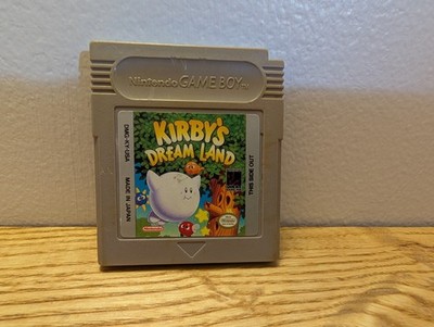 Kirby's Dream Land (Nintendo Game Boy, 1992) Authentic, game only 