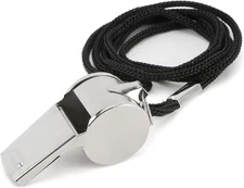 Whistles, Sports Coach Whistle, Whistle for Adults Stainless Steel Whistle for C