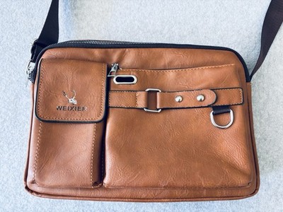 Men's Business faux Leather Shoulder/Messenger Bag Handbag Outdoor Sport Bag