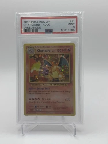 Pokemon XY Evolutions Charizard 11/108 Holo Rare PSA 9