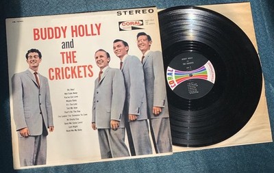 Buddy Holly and the Crickets Original Coral LP Stereo CRL 75405 VG+/VG+