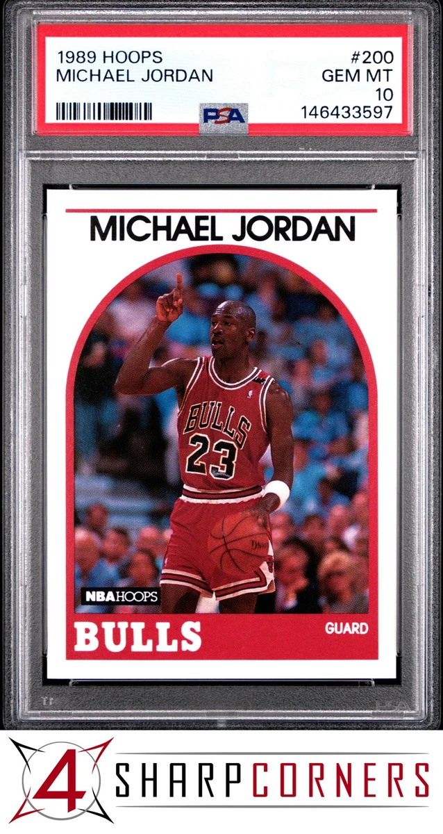 Michael Jordan Basketball Grade 10 1989-90 Season Sports Trading