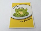 Carte je suis une grenouille pièce Devine tête la réponse est sur ma tête