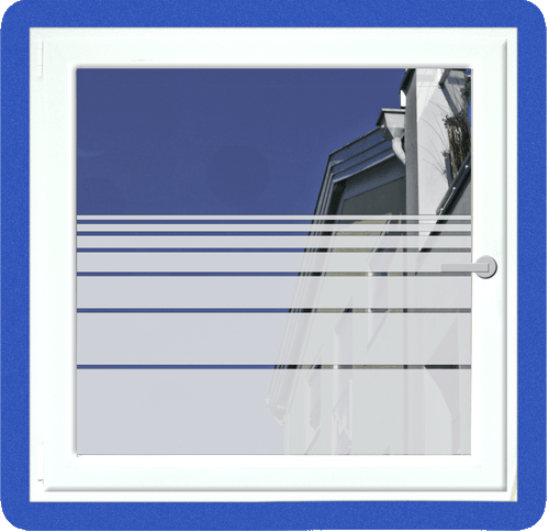 33,90/m² Fensterfolie Milchglasfolie STREIFEN FOLIE Sichtschutzfolie Glas FD0001 - Bild 5 von 23