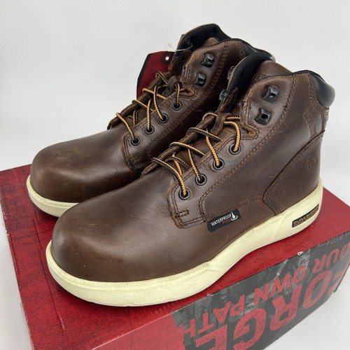 Size 8.5 Wolverine Men's Kickstart DuraShocks CarbonMAX 6" Boot Leather3 W080036