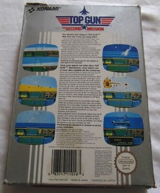 Top Gun: The Second Mission authentique version originale nintendo nes en boite