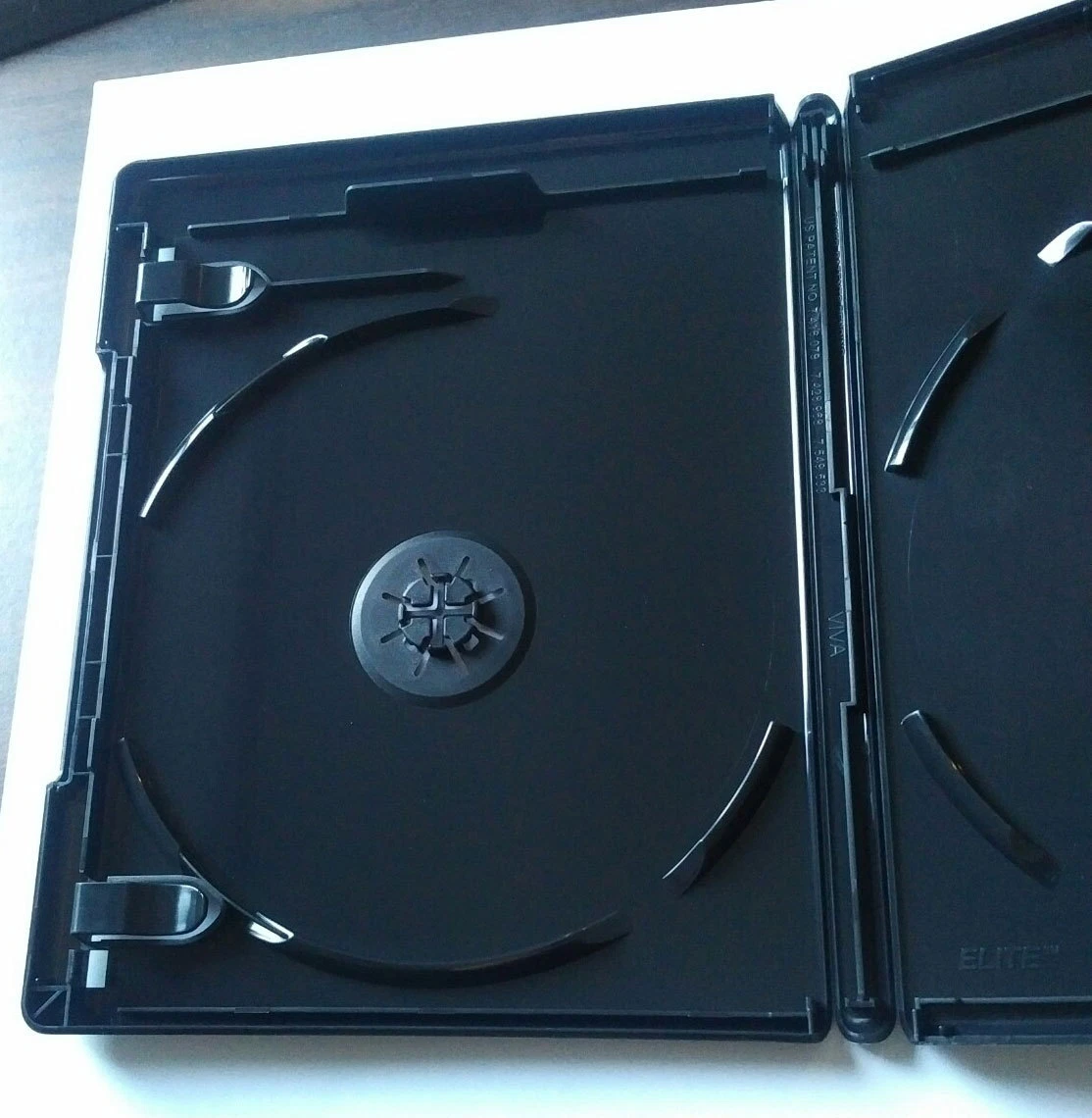 NEW! 10 PK Premium VIVA ELITE Double Discs 4K Ultra HD Black Blu-ray Case Holder