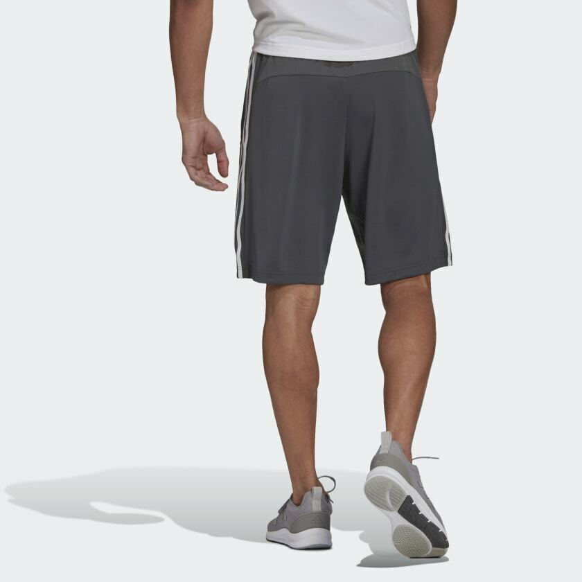 adidas Men's Designed 2 Move 3-Stripes Primeblue Shorts Size XL