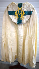 Older White w/ Blue Marian Cope (CU1365) Vestment Co.