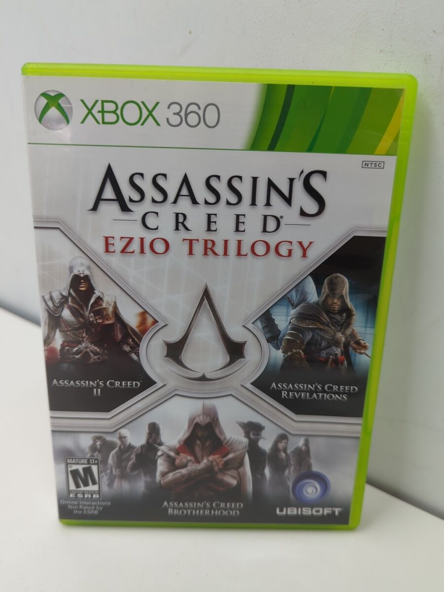 Assassin's Creed Ezio Trilogy (Microsoft Xbox 360) Complete 8888528876