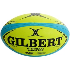 Gilbert Rugby G-TR 4000 Trainer Rugby Ball - Fluo - 3 Sizes Available 