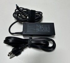 Lot of 10 Genuine HP 65W BLUE TIP AC Adapter Charger w/ Power Cord Tested