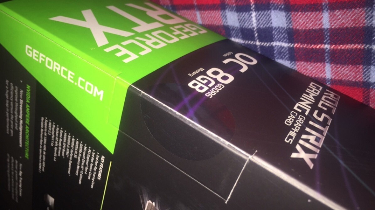 ASUS ROG Strix RTX 3050 OC 8GB GDDR6 Gaming Graphics Card with RGB Lighting-image