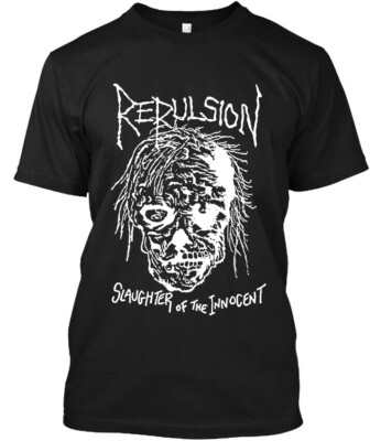 Limited NWT Repulsion Slaughter of the Innocent Grindcore Thrash T-SHIRT S-5XL