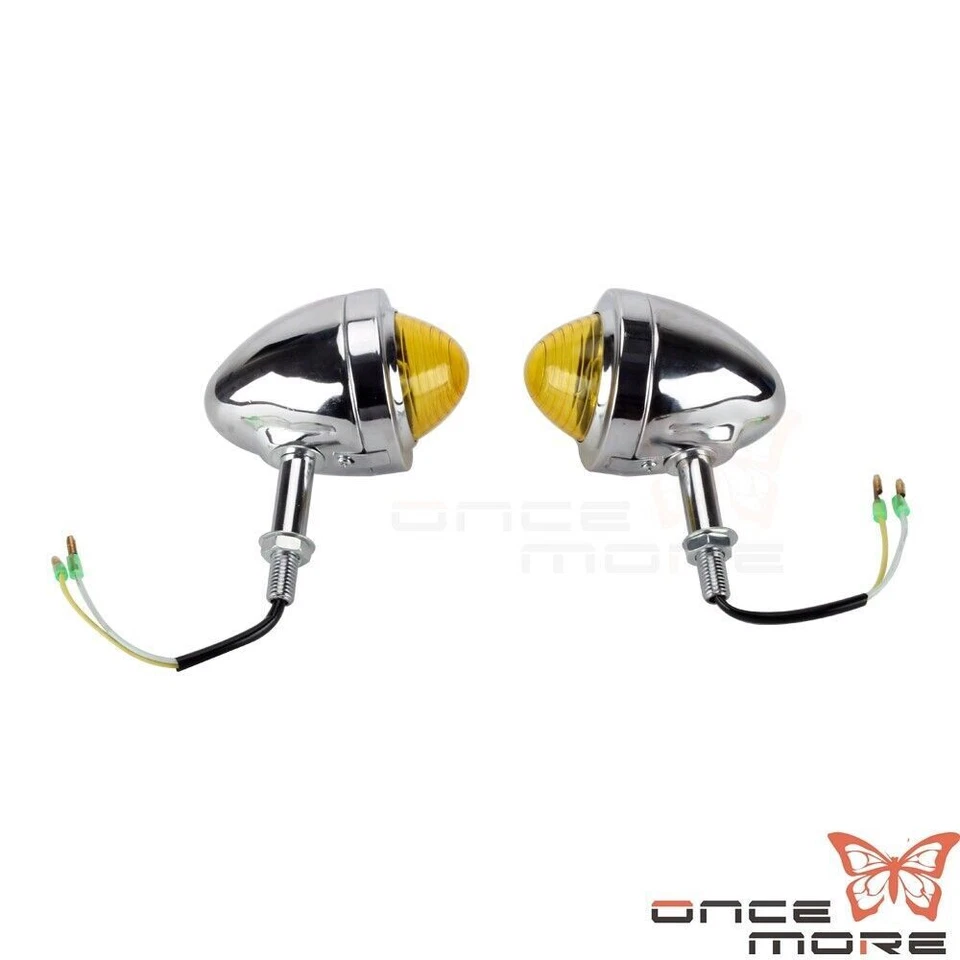 Indicador de luz de señal de giro de bala de 11 mm para motocicleta BMW M72 R71 R75 Zündapp  Foto 4 de 4