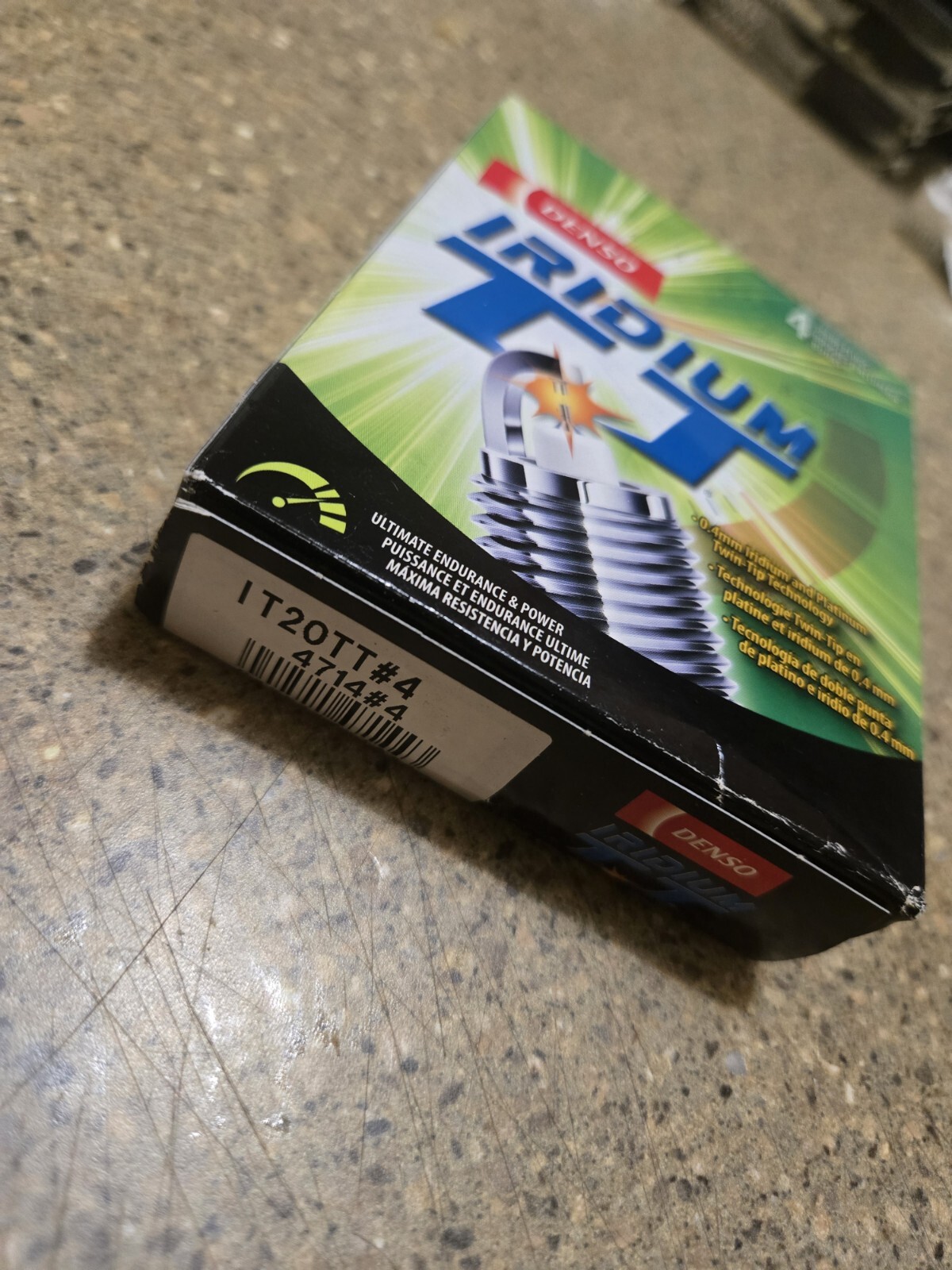 4pc Denso Iridium TT Spark Plugs Made in Japan -  IT20TT #4714
