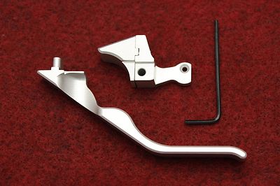 KIDD Magazine Release Lever Interchangeable System for a 10/22  or Ruger -Silver