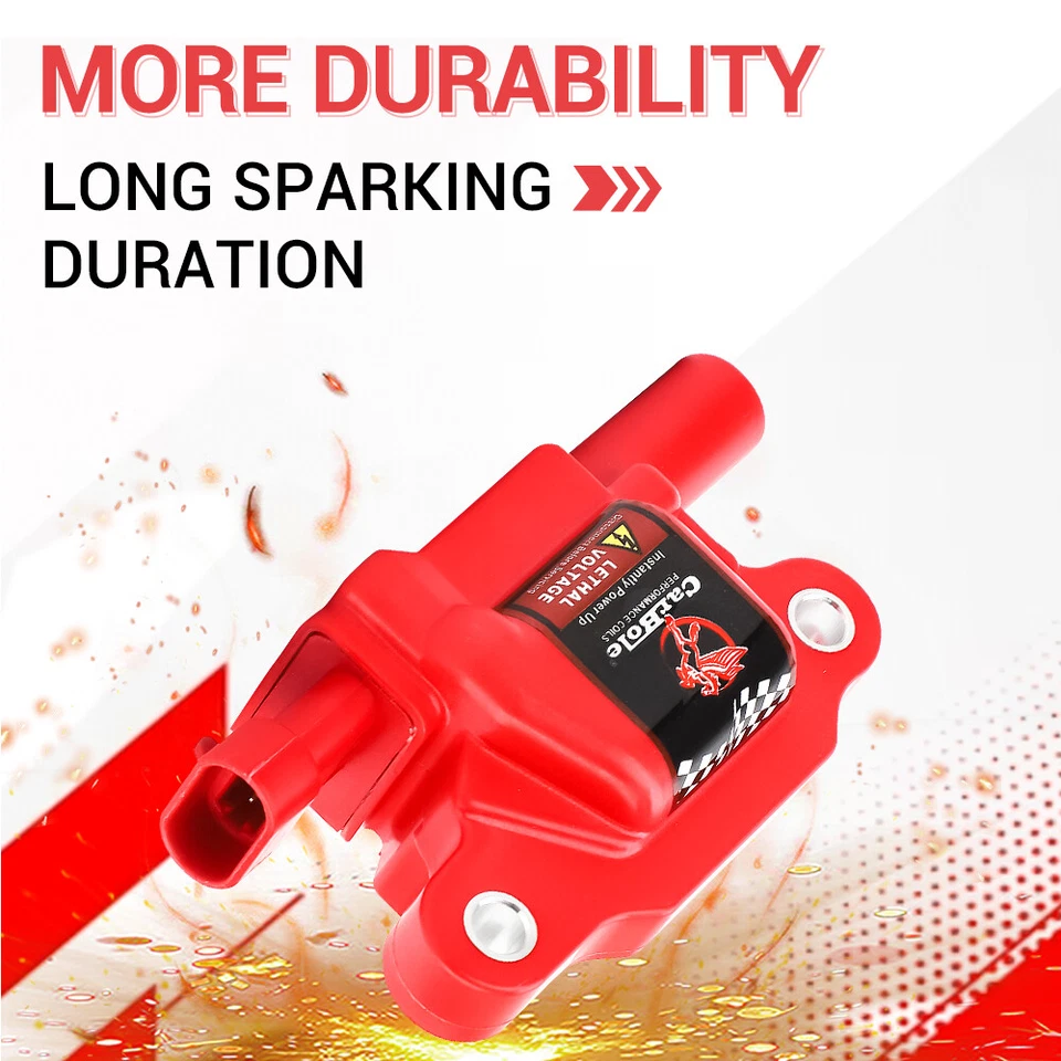 For Cadillac Escalade ESV 6.2L-V8 2007-2016 Ignition Coils & Spark Plugs Wires - Image 4 of 4