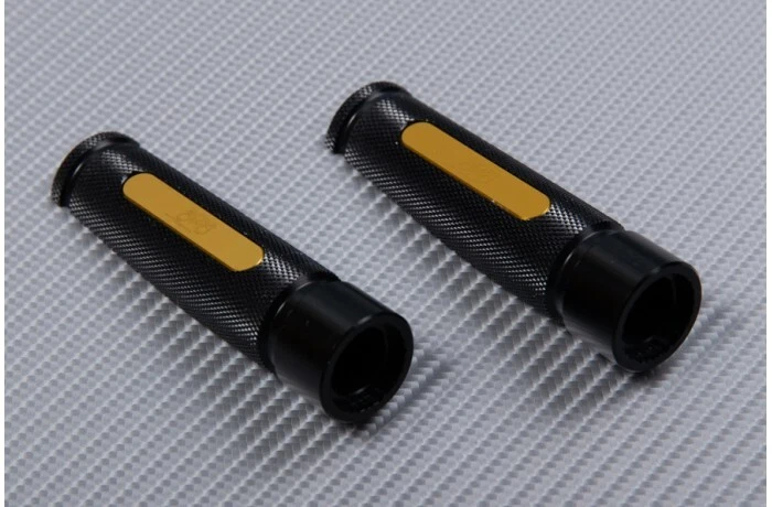 Paire Repose Pieds Avant Pilote Noir-Or 9cm Pour BUELL XB12Ss XB12 SS 2002-08 - Photo 4/4