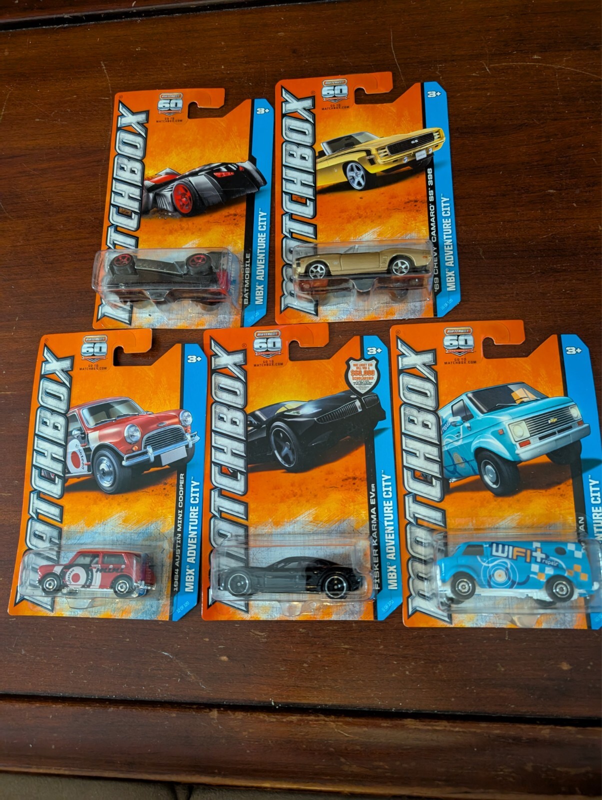 Lot of 5 Matchbox Diecast MBX Adventure City NIP
